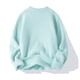 thumbnail image 4 of Blusas y camisas de manga larga con cuello redondo para hombre, moda de color liso, intensificación, cálida, cuello redondo, suéter, blusa para hombre, blusa de poliéster, 4 of 6