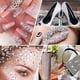 thumbnail image 5 of Diamantes de imitación redondos con parte posterior plana, diamantes de imitación de cristal con piedras preciosas, para diversas decoraciones artesanales, 5 of 5