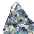 thumbnail image 5 of Flowers Lounger Chair Bag, Blossom Bouquets Digital Painted Romantic Botanical Pastel Graphic Elements, High Capacity Storage with Handle Container, Lounger Size, Slate Blue Beige, by Ambesonne, 5 of 5