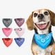 thumbnail image 3 of Toalla de saliva para mascotas-azul claro-M Dog Bandana, 3 of 5