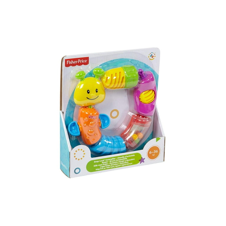 Fisher price cheap snap lock caterpillar