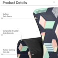 thumbnail image 4 of Yayeee Faucet Mat for Kitchen Sink 30" Diatomite Long Splash Guard Pad, Black Cubes, 4 of 7
