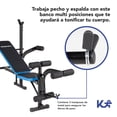 thumbnail image 4 of Banco KingSports Banca Multiposiciones P/ Ejercicio Pesas Pecho Pierna, 4 of 6