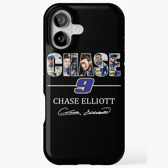 Chase Elliott Signature Holiday Gift NASCAR Racing Fan Design A700 Protective Case for iPhone 17 16 15 14 13 12 11 Pro Max