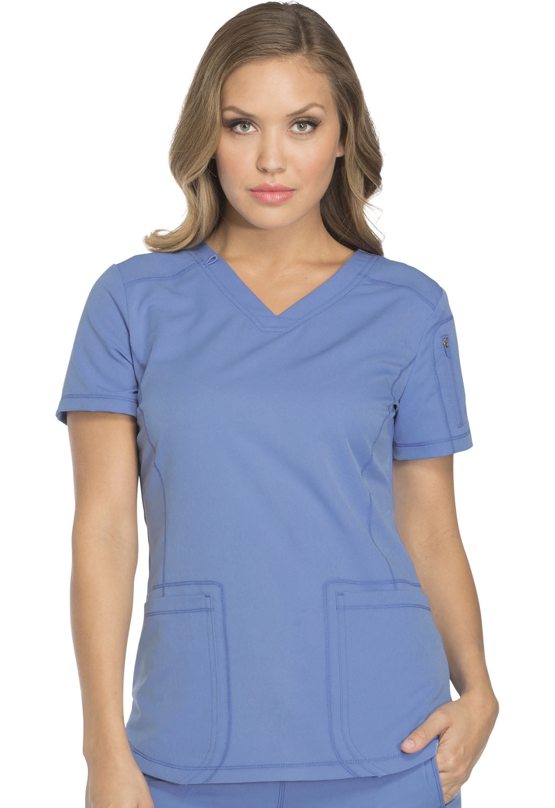 Dickies Dynamix Scrubs Top for Women VNeck DK730
