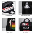 thumbnail image 5 of Black History Month Backpack Casual Shoulder Daypack Lightweight Travel Backpack For Men Women, 5 of 5