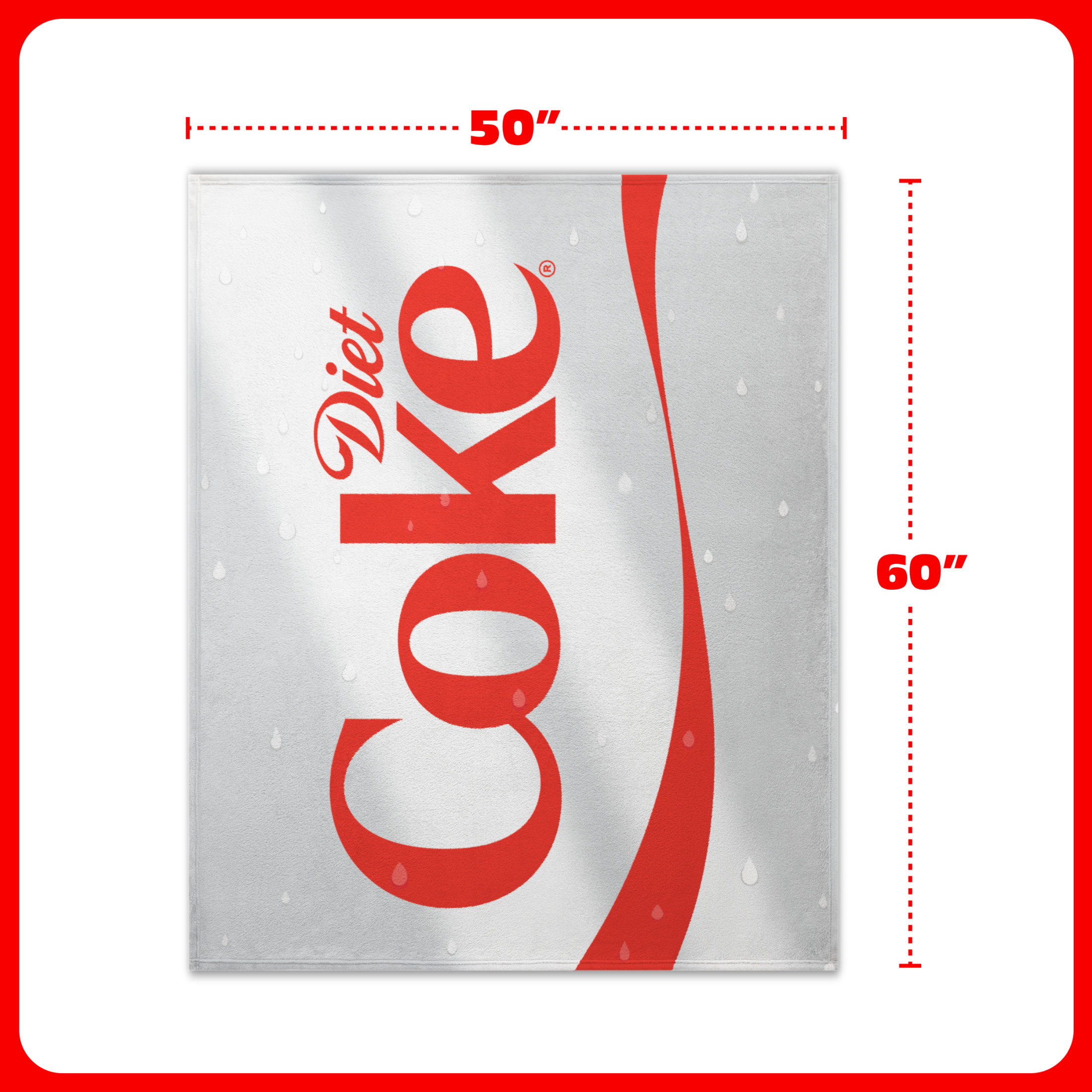 Cozy Concepts Co. Diet Coke® Comfort Blanket by Relatable