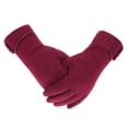 thumbnail image 1 of Pair of Winter Gloves Warm Gloves Outdoor Thermal Gloves Warm Touch Screen Gloves Full Finger Gloves Windproof Cold Weather Hand Warmers Suitable for Driving Running Cycling Cold Weather Gloves, 1 of 8