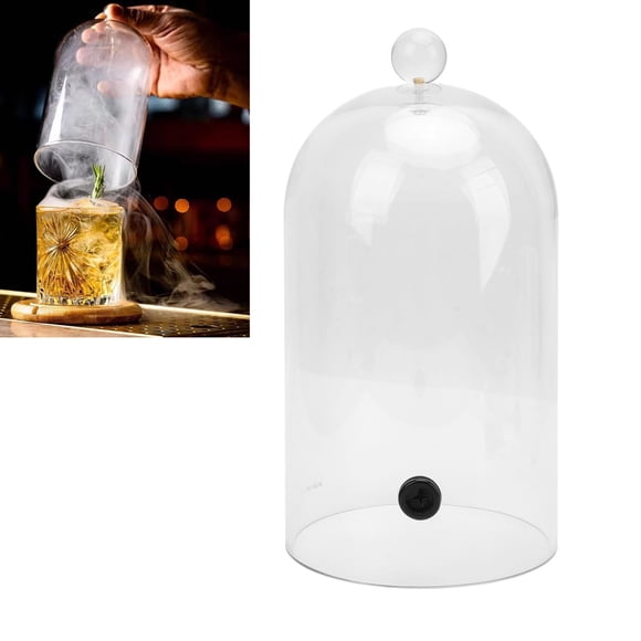 Cubierta De Cúpula Para Fumar, Cubierta De Copa De Pistola Para Fumar Transparente Acrílica, Accesorio De Cúpula Para Ahumador De Cócteles Para Alimentos Y Bebidas