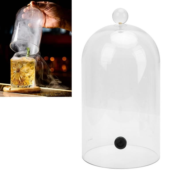 Tapa De Cúpula Acrílica Para Fumar, Cúpula Transparente Para Ahumador Para Bebidas Alimenticias, Gran Escaparate De Exhibición