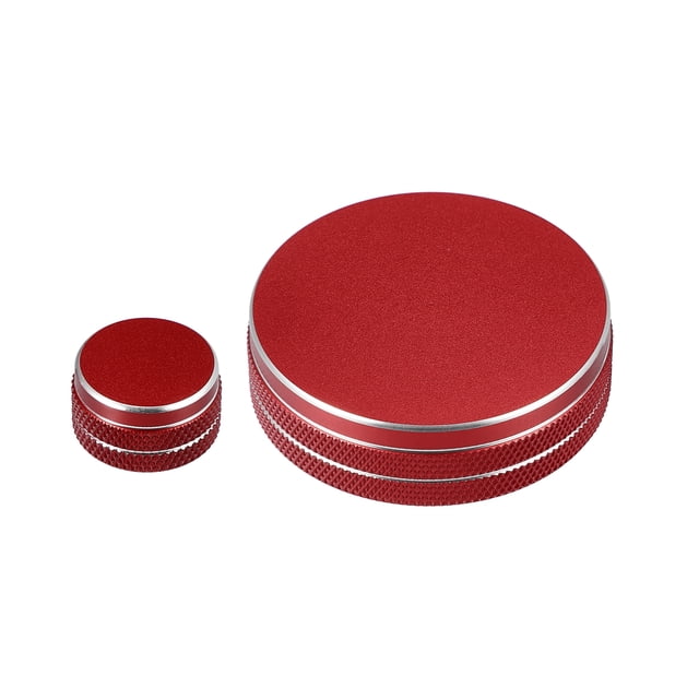 Unique Bargains Console Centrale Multimédia Bouton de Commande Couvercle pour Cadillac CT6 XT4 XT5 XT6 2019 2020 Rouge (Lot de 2)