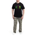 thumbnail image 5 of CafePress - ALL IS CALM Pajamas - Men's Dark Loose Fit Cotton Pajama Set, 5 of 7