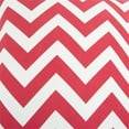 thumbnail image 6 of Rizzy Home Chevron 18" x 18" Poly Filled Pillow with Cotton Cover-Red/Ivory, 6 of 6