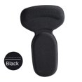 thumbnail image 2 of Invisible Hyperelastic Increased Insole Mens Insole Half-foot Insole Heel Pad High Quality Orthopedic Gel Insole Heel Protection Black, 2 of 6