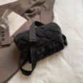 thumbnail image 2 of Bolso Hobo Acolchado Hombro Femenino Con Correa Ajustable para Mujer, 2 of 9