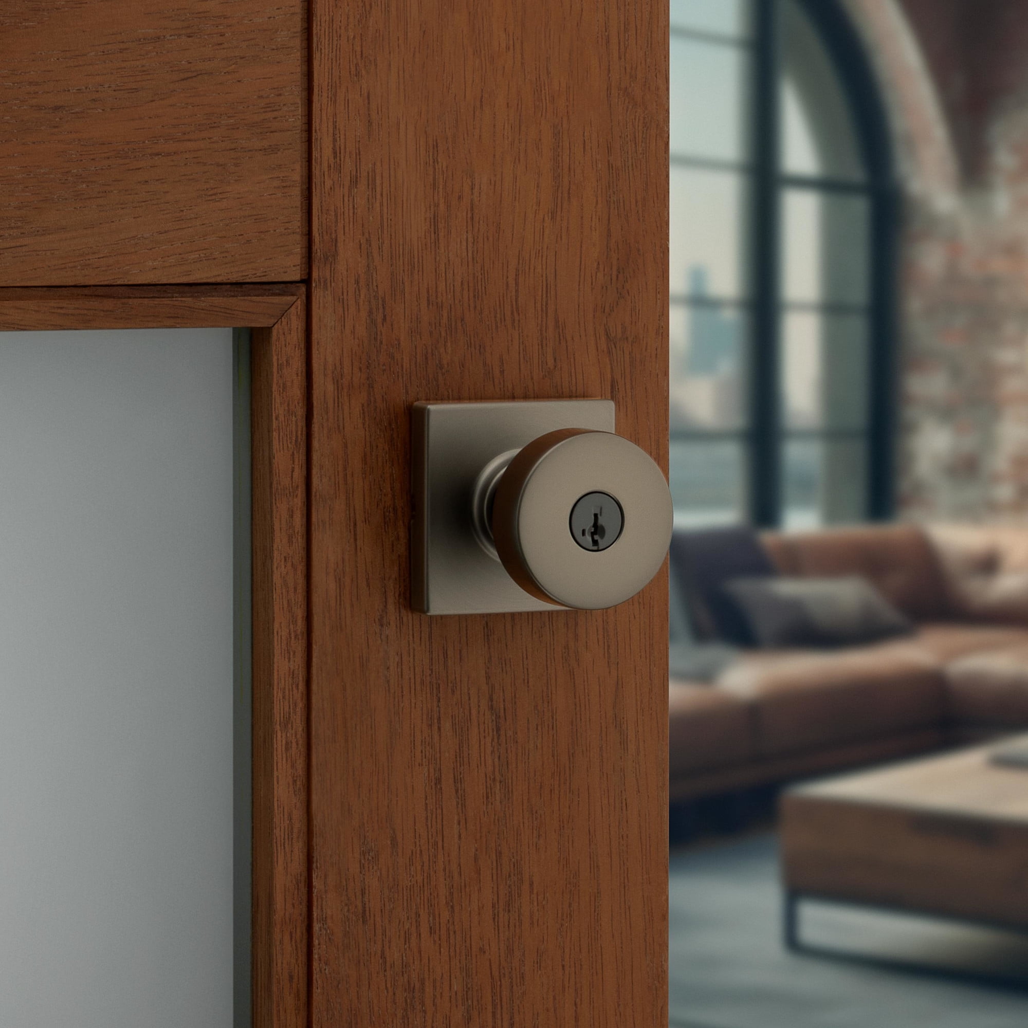 Pismo Entry Knob - 740 Series with Square Trim and Smartkey - Boxpack