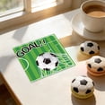 thumbnail image 4 of Kit de artículos para fiesta de fútbol | Vajilla desechable para el día del partido | Platos, vasos, servilletas, mantel y cubiertos de papel | Platos de 25 cm y 23 cm, 4 of 6