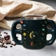 thumbnail image 3 of Mug Resina Estilo Volante, Vaso de Mano, Resina Estampada, Mug con Asa, Resina de Acero Inoxidable, Portátil para Bebidas, para Oficina, Resina Estética, Vaso Decorativo, Resina Duradera,, 3 of 9