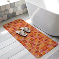 thumbnail image 1 of Runner Rug 15.7"x47.2", Abstract Geometric Non Slip Backing Floor Mats Area Rugs, Absorbent Muddy Dirt Trapping Carpet for Hallway Entryway Kitchen Bedside Living Room Modern Minimalist Grid Gingham, 1 of 7