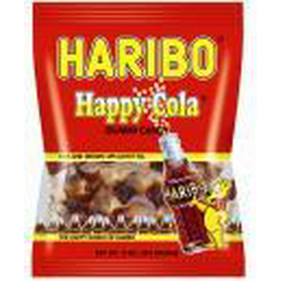 HARIBO 5 Oz. HAPPY COLA Case Of 12 DELICIOUS