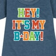 thumbnail image 3 of Instant Message - Its My Bday - Toddler & Youth Girls Fleece Dress, 3 of 6