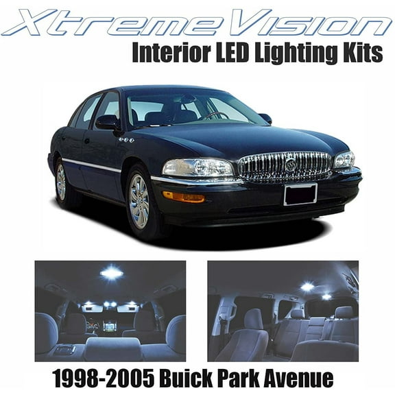 XtremeVision Interior LED for Buick Park Avenue 1998-2005 20 Pieces Cool White Interior LED Kit Installation Tool