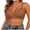 A-Coffee#54, variant on Women's Spaghetti Strap Push Up Bra Scalloped Seamless Wireless Bralette Anti-sagging T Shirt Bras Everyday Smoothing Soft Bra Gray L
