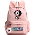 thumbnail image 1 of Anime One Piece Backpack Knapsack Kids Boy Girl Printed School Bag Teenager Student Cartoon Bookbag Outdoor Rucksack, 1 of 5