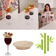 thumbnail image 1 of Wine Glass Charcuterie Board, Versatile Wine Glass Topper  for Party, 1 of 7