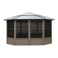 thumbnail image 5 of Gazebo Penguin Florence Solarium 12 Ft. x 18 Ft. in Slate-Color:Sand,Size:12 ft x 18 ft, 5 of 11