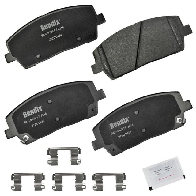 Pastillas De Freno Delanteras Cerámicas Bendix Priority1 Cfc2215 Para Hyundai Palisade 2024-2020 Kia Telluride 2023-2020