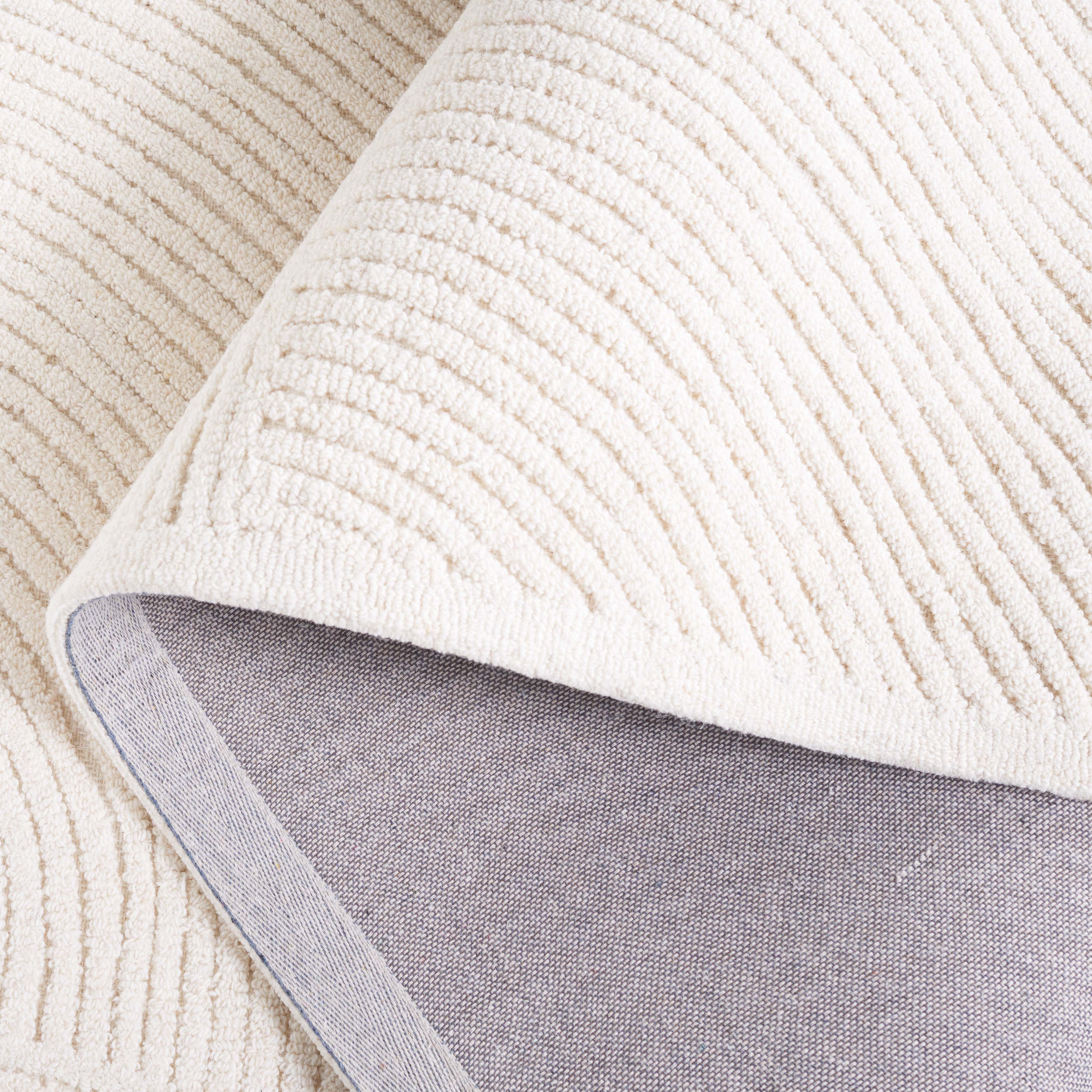 SAFAVIEH Textural Ifrit Geometric Area Rug, Ivory, 6' x 9'