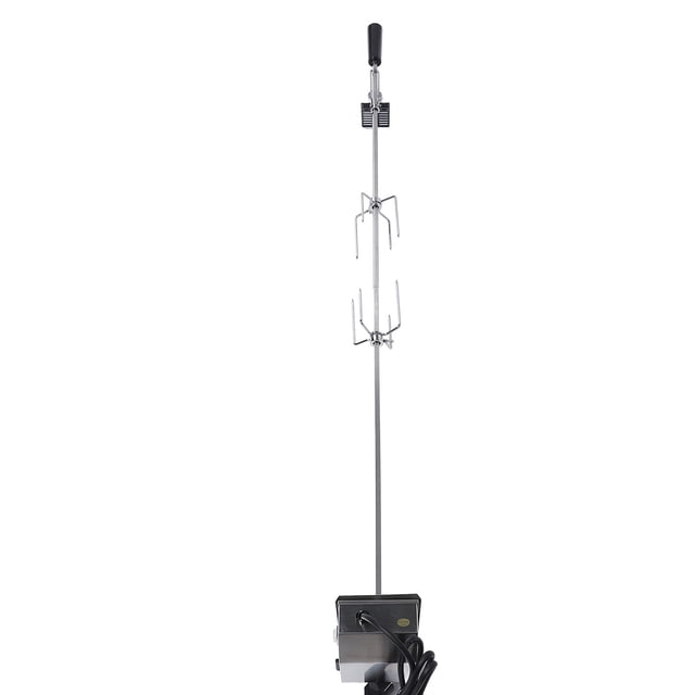 Kit De Parrilla De Rotos De Barbacoa Eléctrica, Acero Inoxidable 133 Cm Capacidad De Carga De 15 Kg Kit De Barbacoa Giratoria Automática Para Fiesta
