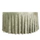 thumbnail image 2 of Mantel redondo de terciopelo premium BalsaCircle de 120" verde salvia para recepciones, catering y banquetes., 2 of 8
