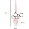 thumbnail image 2 of Lindo llavero de anime kawaii, Hello Kitty, My Melody, Kuromi, Keroppi, Badtz-Maru, Cinnamoroll, Pompompurin, 2 of 5