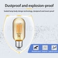 thumbnail image 6 of Ruiandsion 10-Pack E27 Decorative LED Bulbs, 5V DC Only, 4W 2200K Warm Light Oval Retro Filament for Indoor/Outdoor Fixtures, 6 of 11