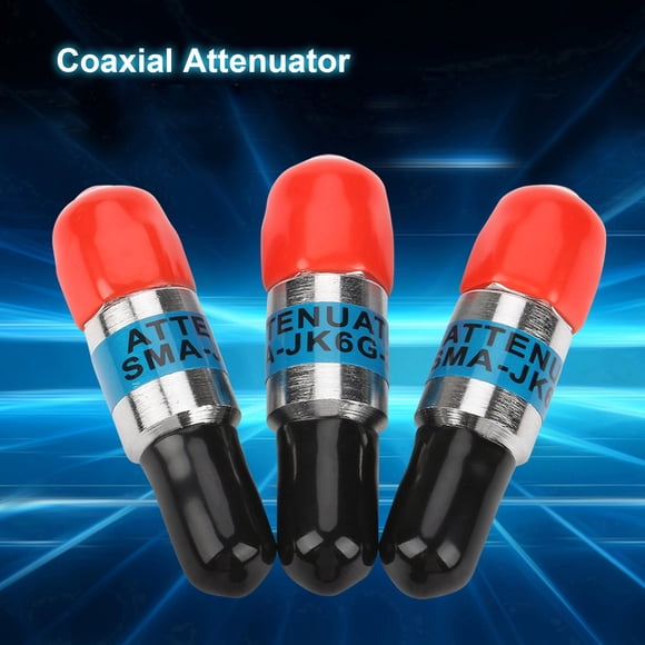 Atenuador coaxial RF, SMA-JK macho a hembra Atenuador coaxial RF SM JK Maleto hembra Atenuador coaxial RF SM JK Maleto hembra Materiales ecológicos