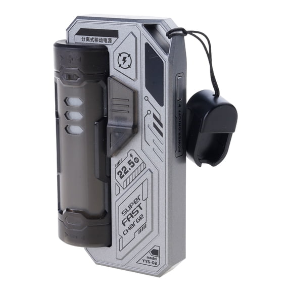Secure Charging 20000mAh Battery Power Supply 22.5W Fast Charging and Interchangeable Cells for Safey