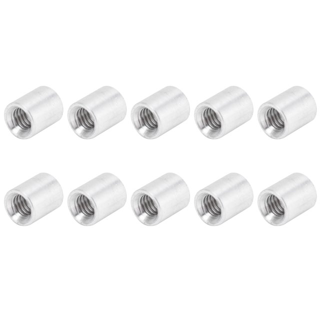 Aluminum Alloy Standoff, Female Thread Pillar Spacer Fasteners Seamless Durable For Structure Supporting For Workpiece Connecting Long 8mm,Long 9mm,Long 10mm,Long 11mm,Long 12mm