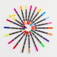 thumbnail image 4 of Graflsoa Dual-Tip Brush Pens Set - 72 Vibrant Colors for Drawing, Coloring & Journaling with Soft Brush & Fine Tips, Ergonomic Design, Non-Toxic Ink, Perfect for Artists & Beginners, Comes in PP, 4 of 6