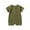Army Green, variant on Kovlvoll Baby Girls Boys Clothes Rompers Short Sleeve Ribbed Button Crewneck Newborn Summer Jumpsuits Overalls