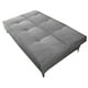 thumbnail image 4 of Sofa Cama Reclinable El Bazar Store Milo Terciopelo Gris Plata , Futon 3 posiciones, Sala, 4 of 5
