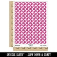 thumbnail image 2 of Woolly Mammoth Solid 200+ Round Stickers - Hot Pink - Gloss Finish - 0.50" Size, 2 of 3