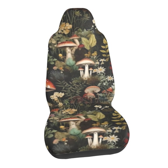 Mushroom Car Seat Covers Stretch Car Seat Protectors Universal Fit
