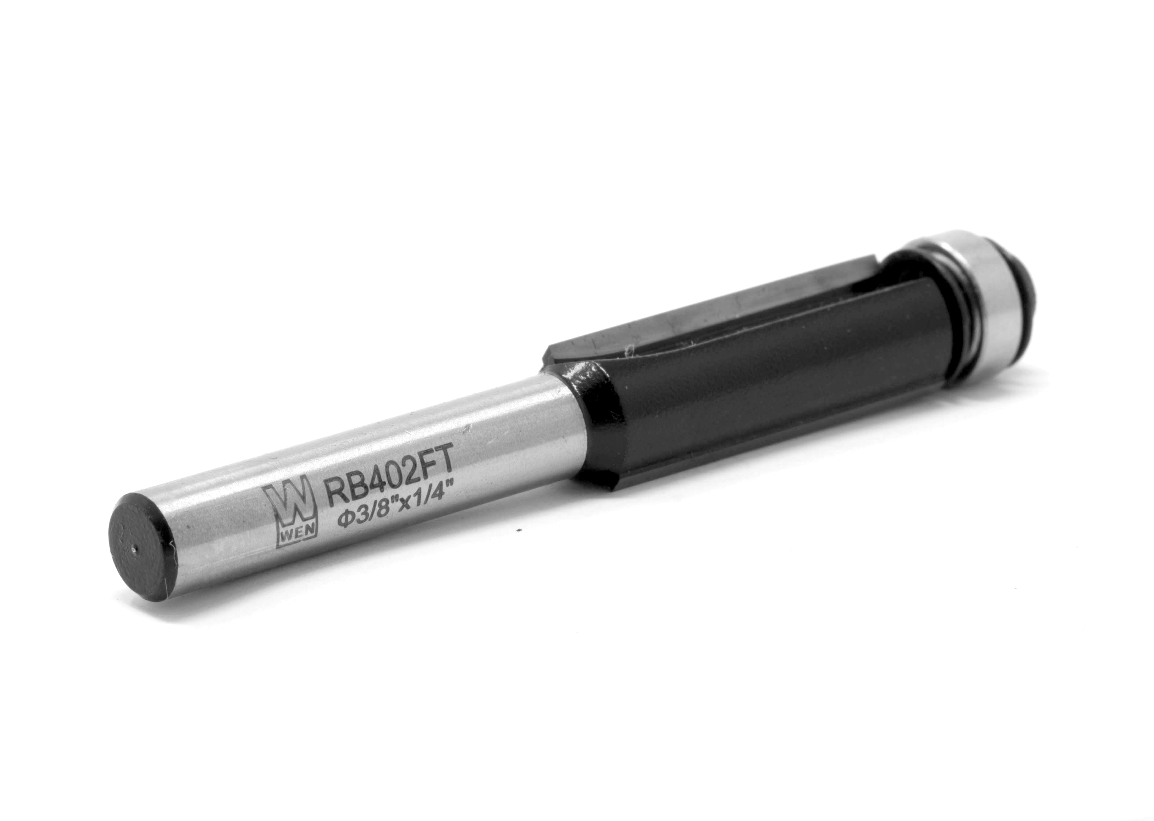 WEN 3/8 in. Flush Trim Carbide-Tipped Router Bit with 1/4 in. Shank