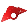 thumbnail image 2 of Red Wood Panel Radius Quick-Jig Router Table Bit Corner Template Tools R20 Sunnimix Radio Quick Jig, 2 of 6