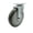 Swivel - No Brake - Gray, variant on 5 Inch Gray Polyurethane Swivel Top Plate Caster Set 2 Lock Brakes 2 Rigid SCC