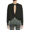 thumbnail image 2 of Avia Women's Long Sleeve Cutout Back Sweatshirt, 2 of 5