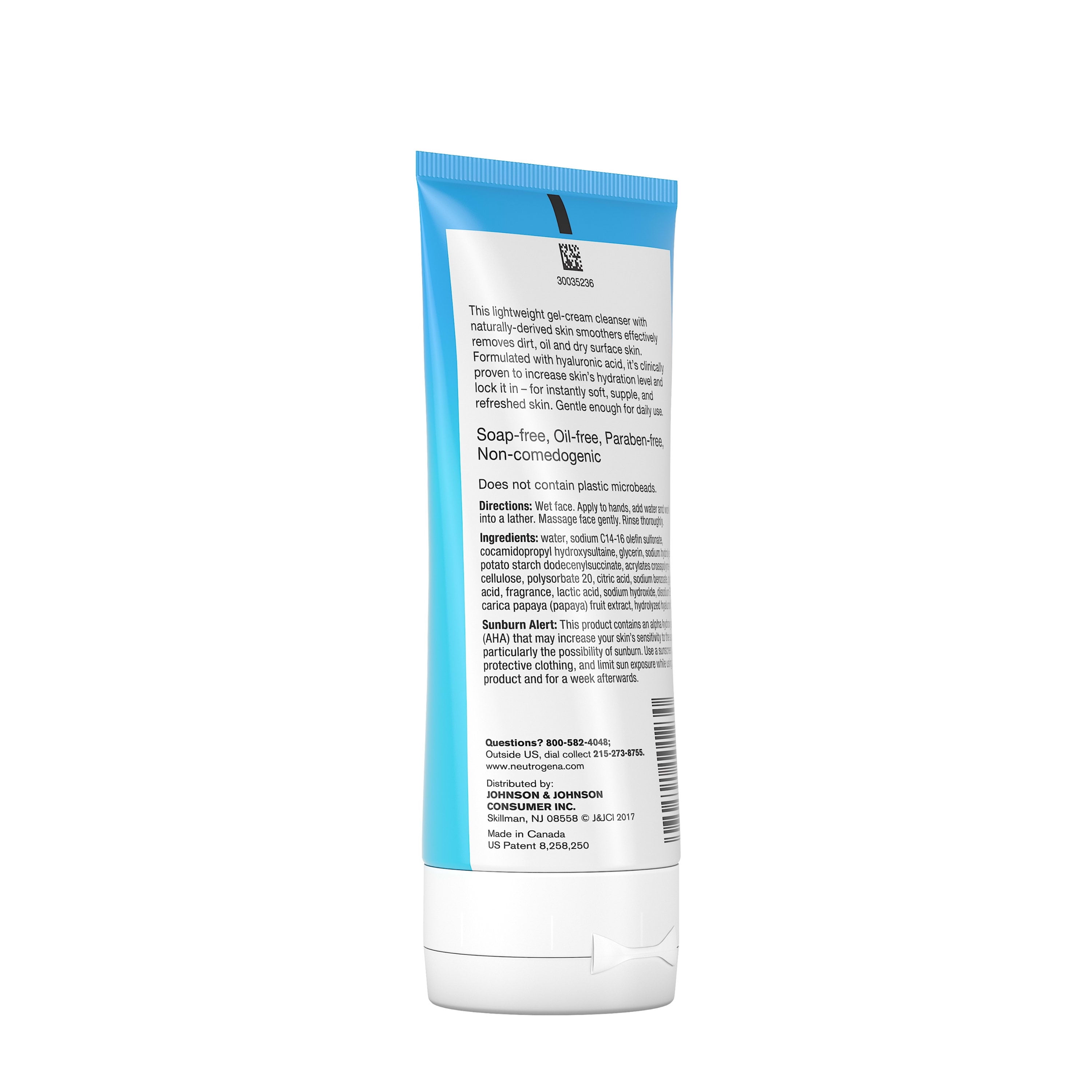 neutrogena hydro boost gentle exfoliating facial cleanser