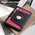 thumbnail image 6 of FJLBDE Case for iPad Mini 7 A17 Pro 2024/Mini 6 2021 8.3 Inch 7th/6th Gen, 360 Rotating Stand iPad Protective Case Cover with Auto Wake/Sleep, Red, 6 of 7
